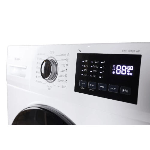 Elba EWF70120WP/EWF80120VT 7/8kg Front Load Washing Machine