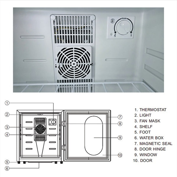 Farfalla FR-30L Thermoelectric 30L Mini Bar Chiller