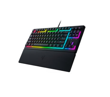 Razer Ornata V3 Tenkeyless - Low-profile RGB Tenkeyless Mecha-membrane RGB Keyboard - US Layout