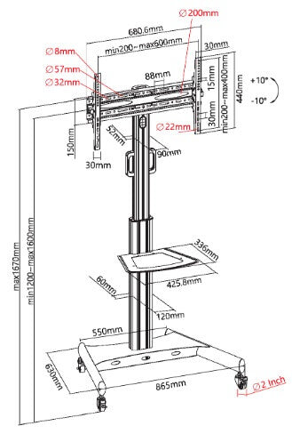 Titan SGB112 Mobility Stand