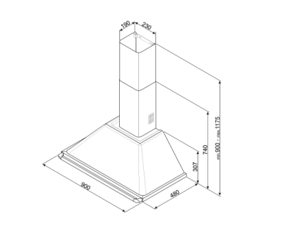 KT90PE + TR90P9 Hood & Freestanding Cooker Bundle