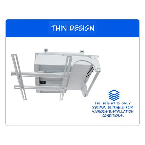Electric Ceiling Mount for LCD T Vs – Hidden Folding Flipper Rack *ASK for PRICE*