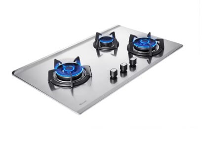 Rinnai RB-93US 3 Burner Built-In Hob Stainless Steel Top Plate ***PUB ONLY