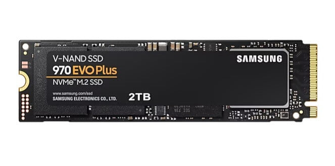 Samsung MZ-V7S2T0BW 970 EVO Plus NVMe M.2 SSD 2TB