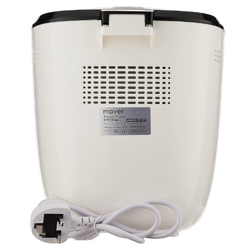 Mayer MMBM4406 Bread Maker with 12 Baking Functions White