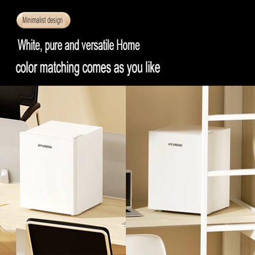 Hyundai BC-48E Compact 48L Energy-Saving Refrigerator for Dorms and Apartments