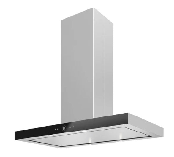 Teka DPL ISLA 1185 Island Hood With Contour Rim Extraction, Touch Control and Ecopower Motor, 110cm