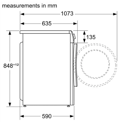 Bosch WNA14400SG 4 Washer dryer 9/6 kg 1400 rpm