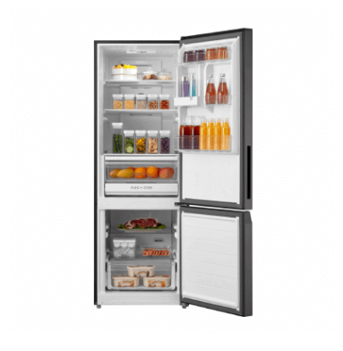 Toshiba GR-RB410WE-PMX(06) 332L Bottom Mounted Freezer Refrigerator