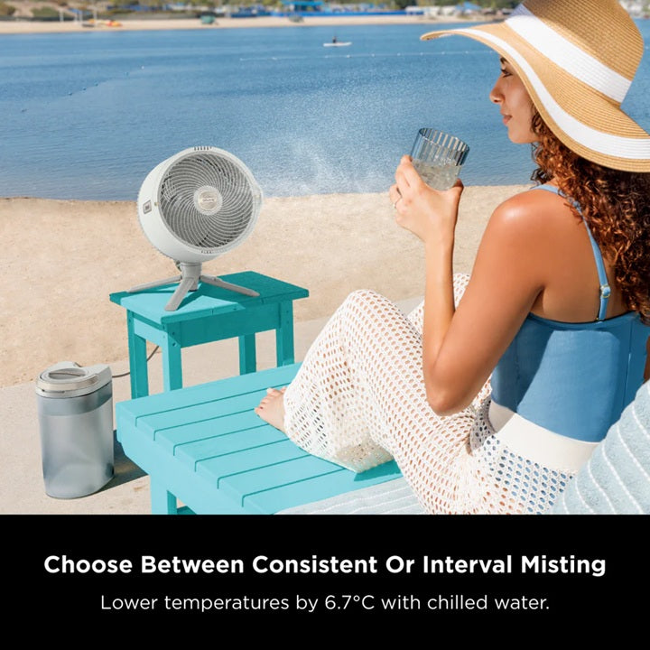 Ninja FA300SM/FA300SMWH Shark FlexBreeze™ Pro Mist Indoor & Outdoor Fan With Water Tank -
