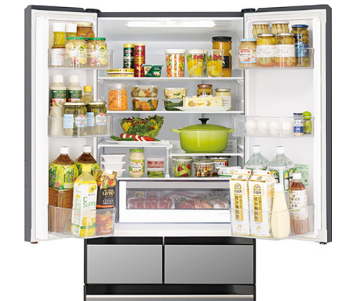 Hitachi R-HV490RS-X 379L Multi-Door Fridge