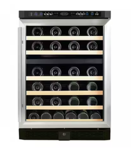EuropAce EWC6460S Dual Zone Wine Cooler