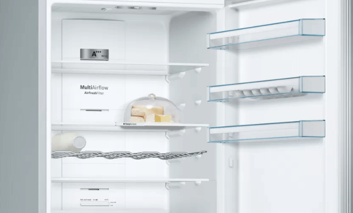 Bosch KGN56XI40J Series 4 Free-standing fridge-freezer with freezer at bottom 193 x 70 cm Stainless steel