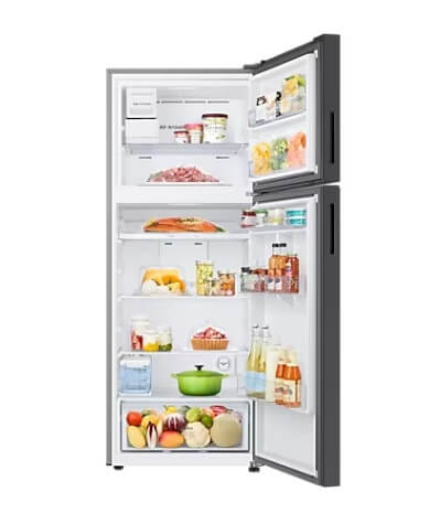 Samsung RT47CB668622SS 447L Bespoke Top Mount Freezer Refrigerator, 3 Ticks