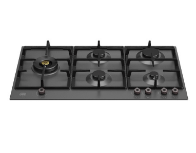 Bertazzoni P905LPROX/NE 90cm Gas Hob + F6011MODELX 11 Function Oven +K90TELXA Telescopic Hood