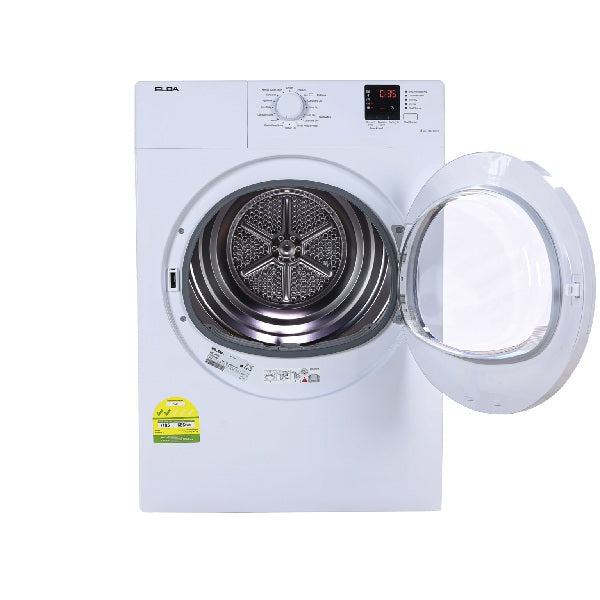 Elba EBD 850 V 8kg Air Vented Dryer + EWF 80120 VT 8kg Front Load Washing Machine