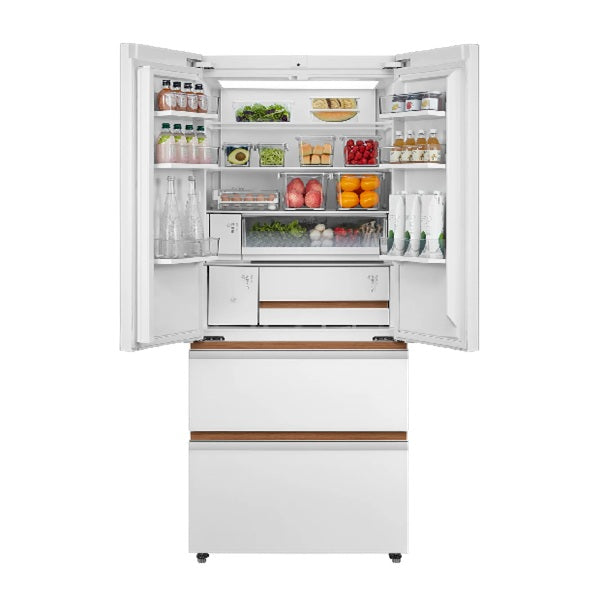 Toshiba GR-RF694WI-PGX(67) Japandi Series 526L Multi Door Refrigerator - White