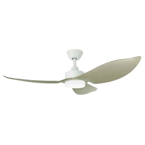 D'fan SPACE46-WH/WD 46in Ceiling Fan With Light (White/wood) (Installation Charges Applies) - Lion City Company