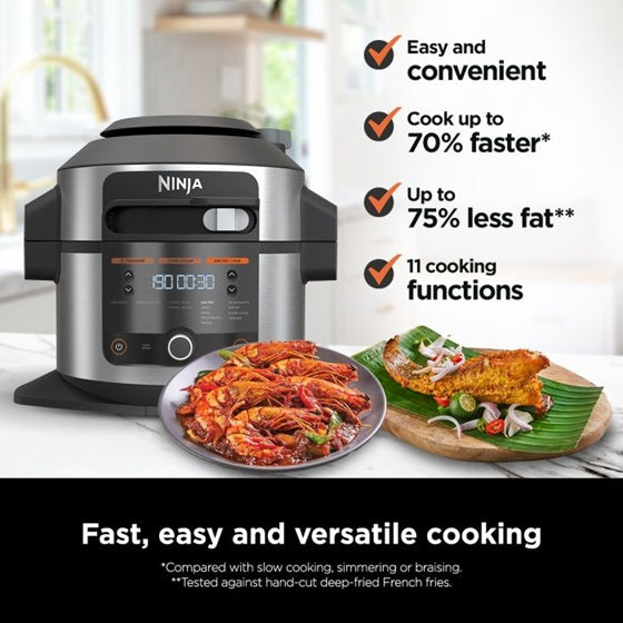 Ninja OL550SM 11-in-1 SmartLid Multi-Cooker 6L