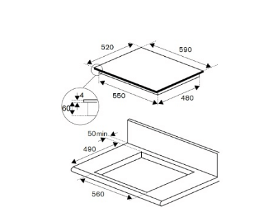 Bertazzoni P603I30NV 60cm Induction Hob + F6011MODELX 11 Function Oven + K60TELXA Hood