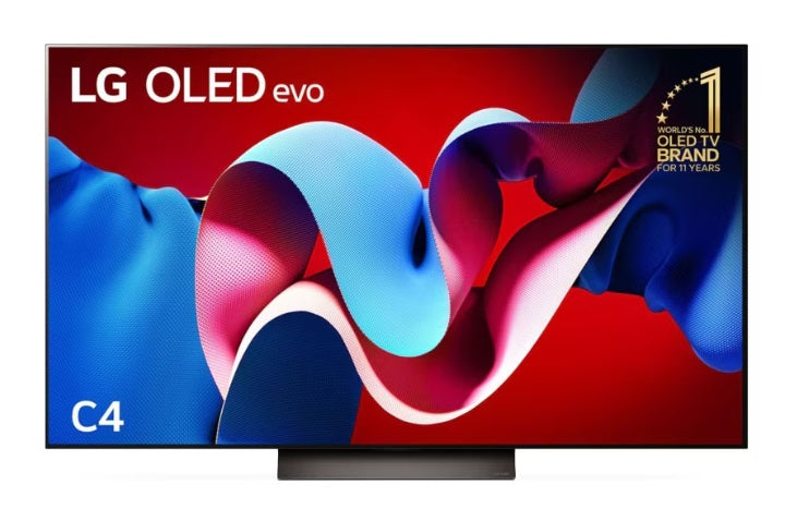 LG OLED65C4PSA OLED evo C4 65 inch TV 4K Smart TV