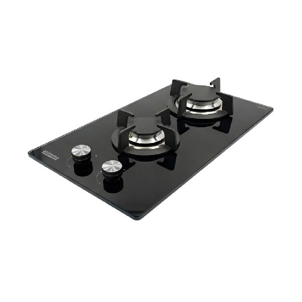 EuropAce EBH6230ETG 30cm Built-In Gas Hob (2burner)