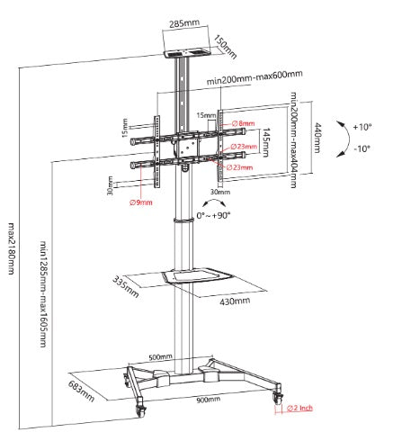 Titan SGB121 Mobility Stand