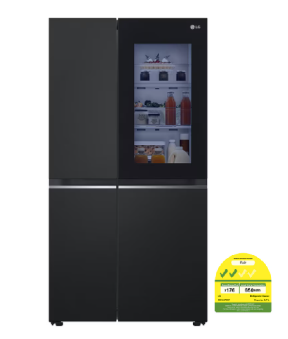 LG GS-V6473EP 647L InstaView™ Refrigerator in Essence Matte Black