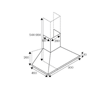 Bertazzoni P905LPROX 90cm Gas Hob + KPL90PLAG1XA Wall-Mount Hood
