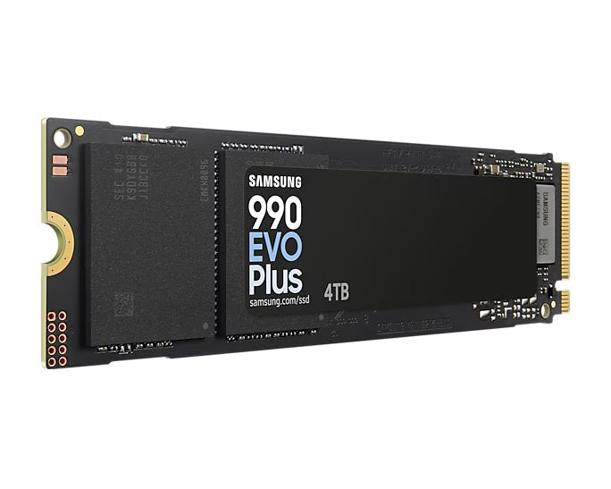 Samsung MZ-V9S4T0BW 990 EVO Plus, PCIe 4.0/5.0, NVMe M.2 SSD