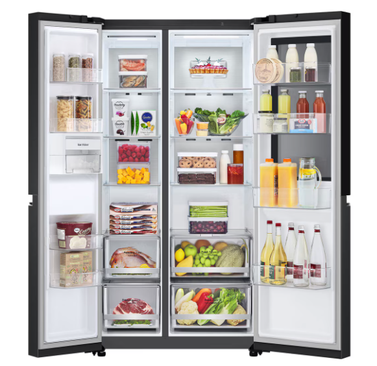 LG GS-V6473EP 647L InstaView™ Refrigerator in Essence Matte Black