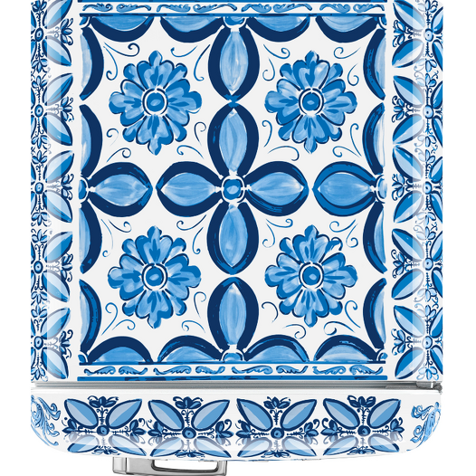 SMEG FAB28RDGME5 Retro 50s Freestanding Fridge Blu Mediterraneo