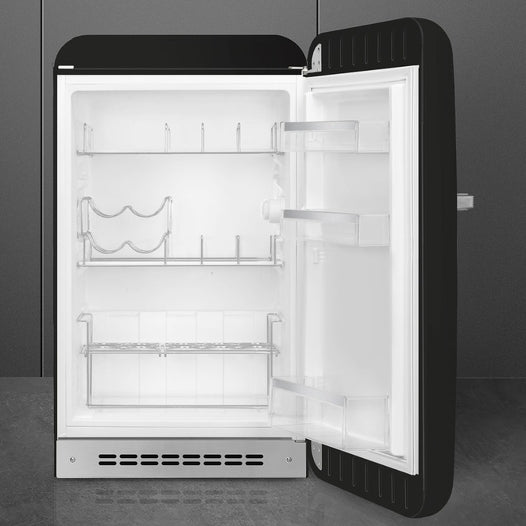 SMEG FAB10HRBL5 Retro Freestanding Fridge Black