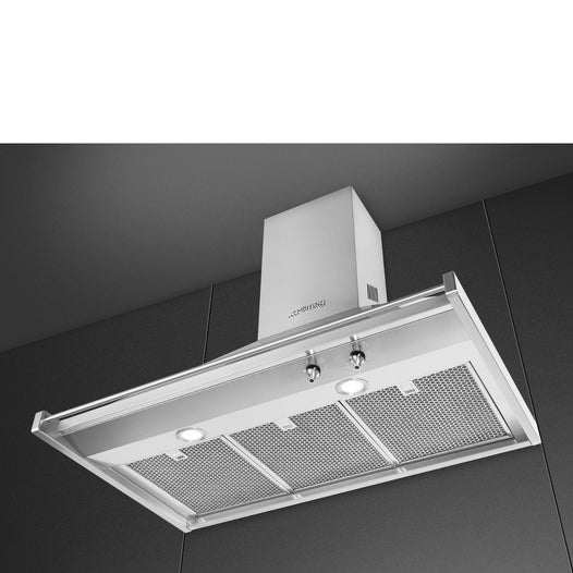 SMEG A1 Opera Wall Cooker Hood 90cm Stainless Steel