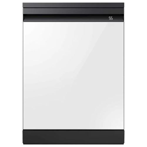 Samsung DW60CB750FAPSP Bespoke Freestanding Dishwasher, 14 Place Settings, 3 Ticks