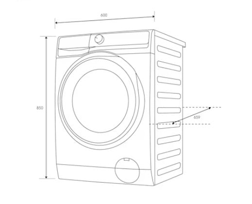 Electrolux EWW1023P5SC 10/7kg UltimateCare 500 Washer Dryer