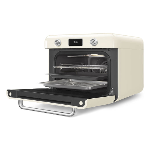 COF01CRUK 10-in-1 Multifunction Countertop Combi Steam Oven in Cream