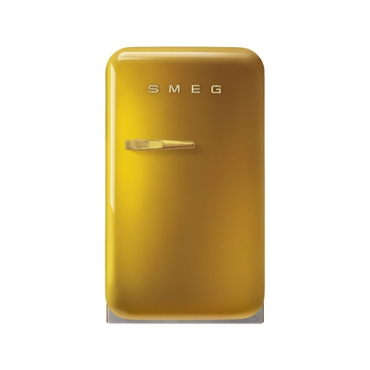 FAB5RDGO5 Retro Freestanding Fridge Gold