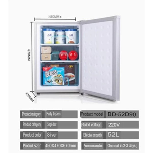 Ice Bear Mini Freezer BD-23/BD-52 23 Litres to 52 Litres 1 Year Warranty 3 Pin plug - Lion City Company