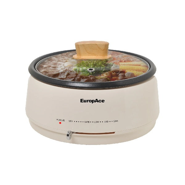 EuropAce EMC3401DCR  7-IN-1 4L Non-Stick Multi-Cooker Hotpot