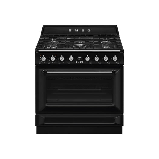 Smeg TR90GPBL 90cm Freestanding Range Cooker
