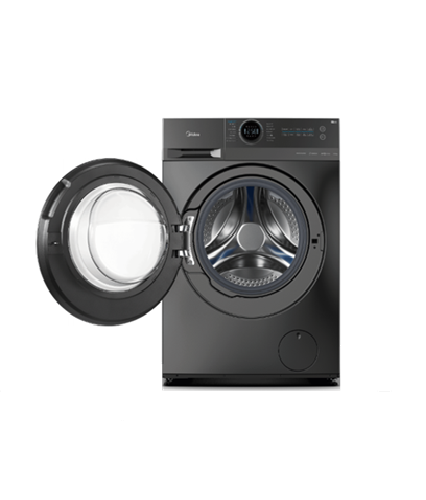 Midea MF200W95B Front Load Washer (9.5KG) + MDK1088HP Heat Pump Dryer (10KG) with Free Stacking Kit