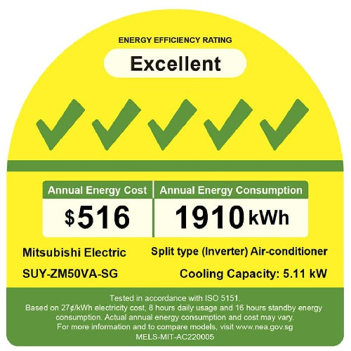Mitsubishi SUYZM50VA/PLYZM50EA Cassette Aircon