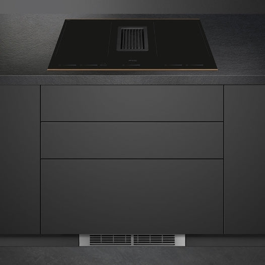 SMEG HOBD682R1 83cm Induction Hob Copper Trim
