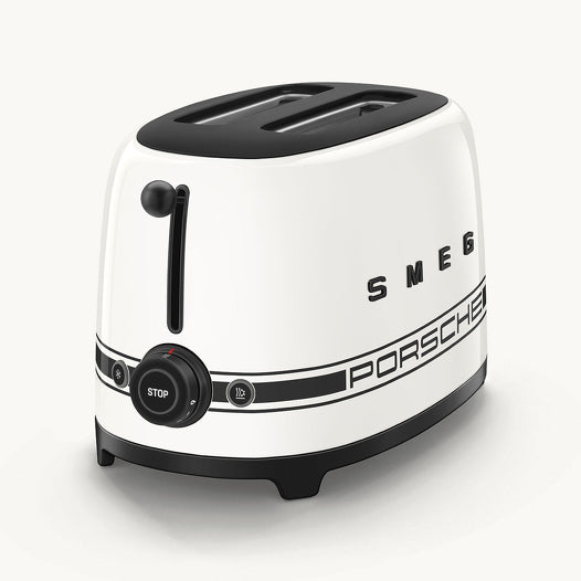 SMEG Porsche X SMEG Two Slice Toaster Carrara White