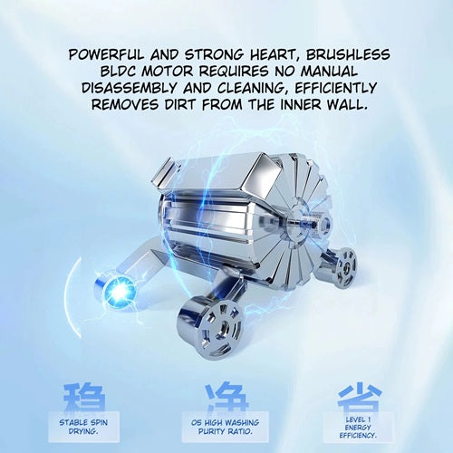 Haier XQG100-L515W Leader 10kg Fully Automatic Drum Washing Machine