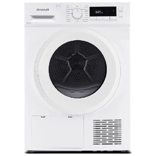 Brandt DFB383HWA 8kg Heat Pump Condenser Dryer