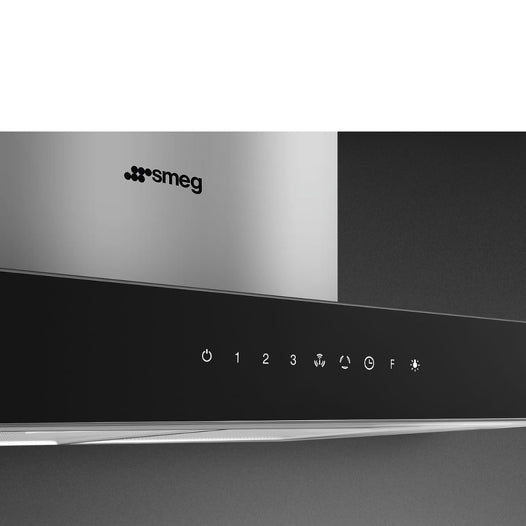 SMEG KBT9L4VN Chimney Cooker Hood 90cm Classic Stainless Steel