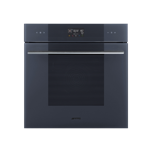 SO6102TG 60cm Thermo‑Ventilated Linea Oven Neptune Grey