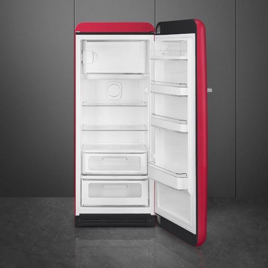 SMEG FAB28Retro Freestanding Fridge Ruby Red